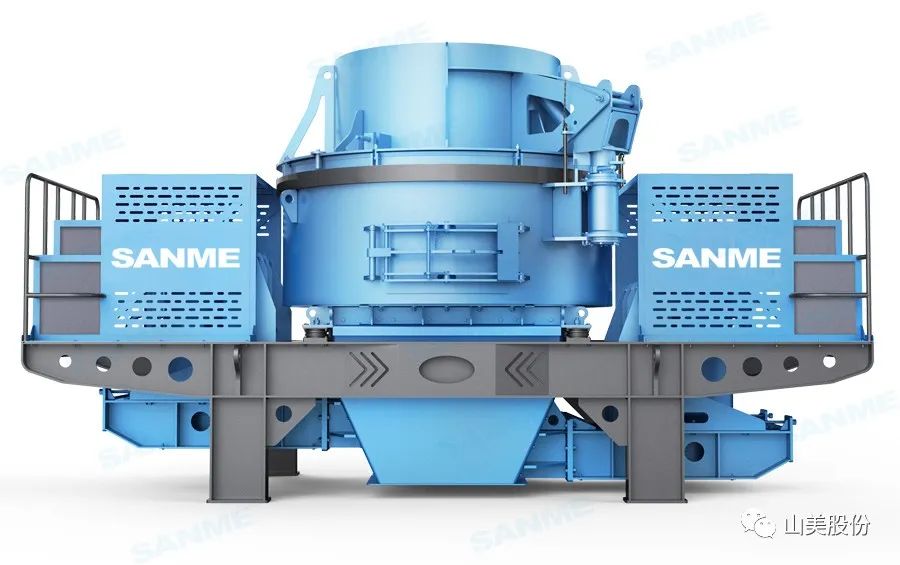 砂石協(xié)會報道！上海山美大進(jìn)料、大產(chǎn)量立式?jīng)_擊破碎機(jī)（制砂機(jī)）成功用于東方希望骨料生產(chǎn)線升級改造項(xiàng)目！